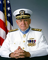 Photo for Featured Veteran from the Veterans Legacy Memorial (VLM): John D. Bulkeley, U.S. Navy, VADM, Medal of Honor Recipient, World War 2, Korea.