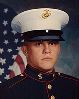 John G. Scharf, US Marine Corps, SGT