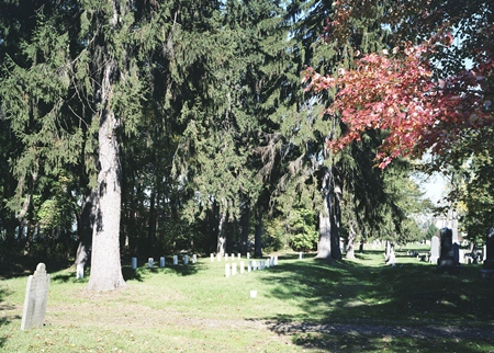 The Ashland Cemetery Soldiers' Lot.