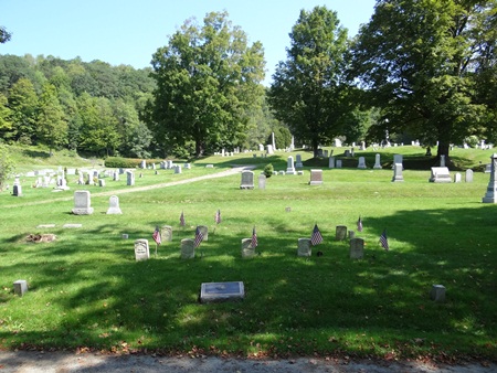 The Green Mount Cemetery Soldiers' Lot in Montpelier, Vt.