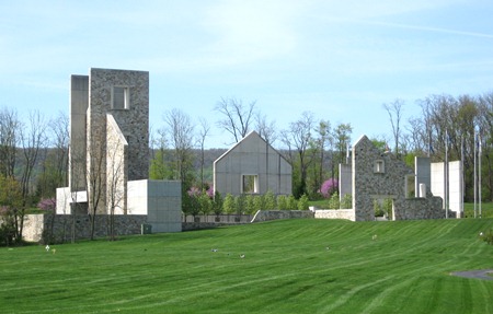 The Pennsylvania Veterans’ Memorial at Indiantown Gap National Cemetery.