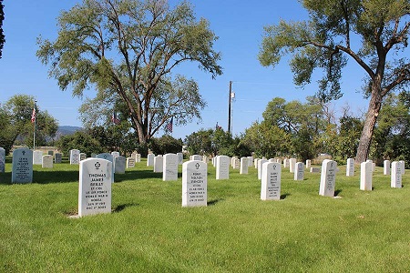 Photo from Fort Missoula Post Cemetery.