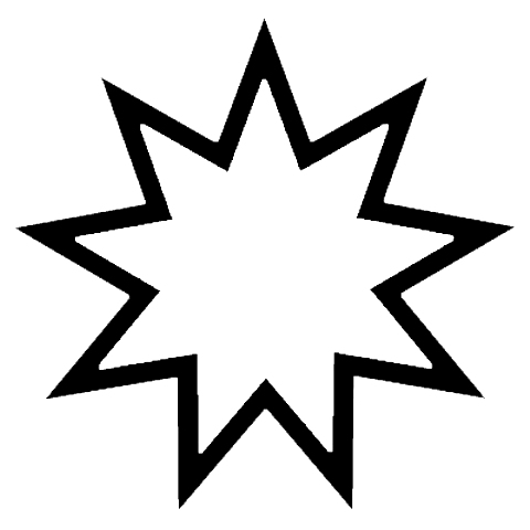 Bahai (9-Pointed Star)