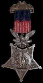 Army Medal of Honor, early design. Courtesy of Gettysburg National Military Park.