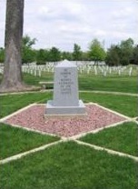 Monument to women Veterans at Rock Island National Cemetery.