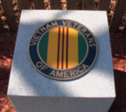 Vietnam Veterans of America plaque at Calverton National Cemetery